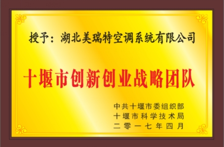 十堰市創(chuàng)新創(chuàng)業(yè)戰(zhàn)略團(tuán)隊(duì)